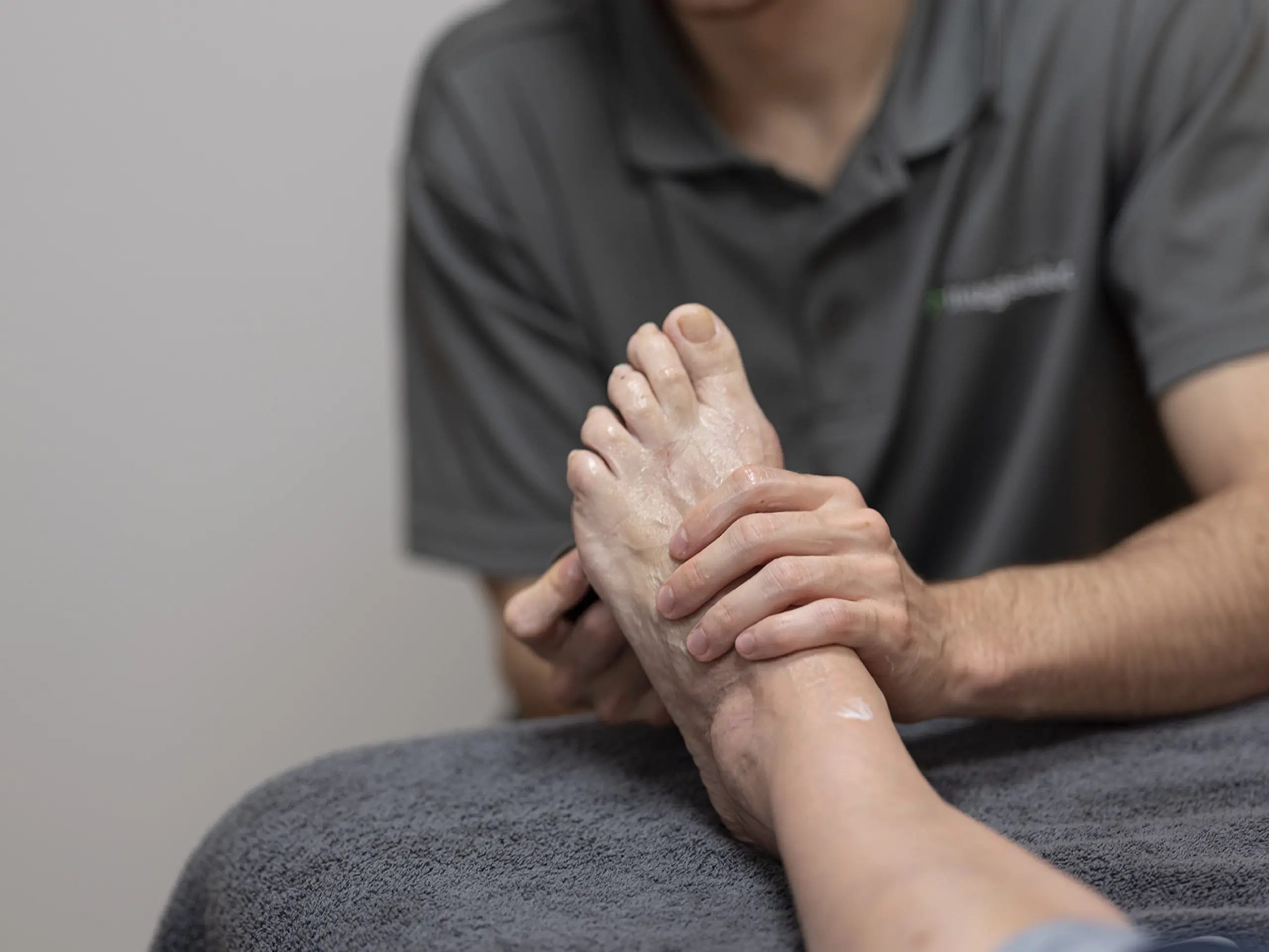 Fisioterapeuta Mugisalud en consulta